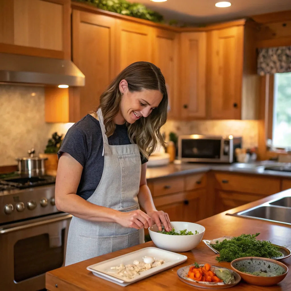 Emily in Kitchen